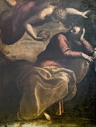 埃利亚·西巴托 来自天使 Elia Cibato From angel (1575)，Palma il Giovane