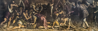 甘露的后裔 The Descent of Manna (1575)，Palma il Giovane