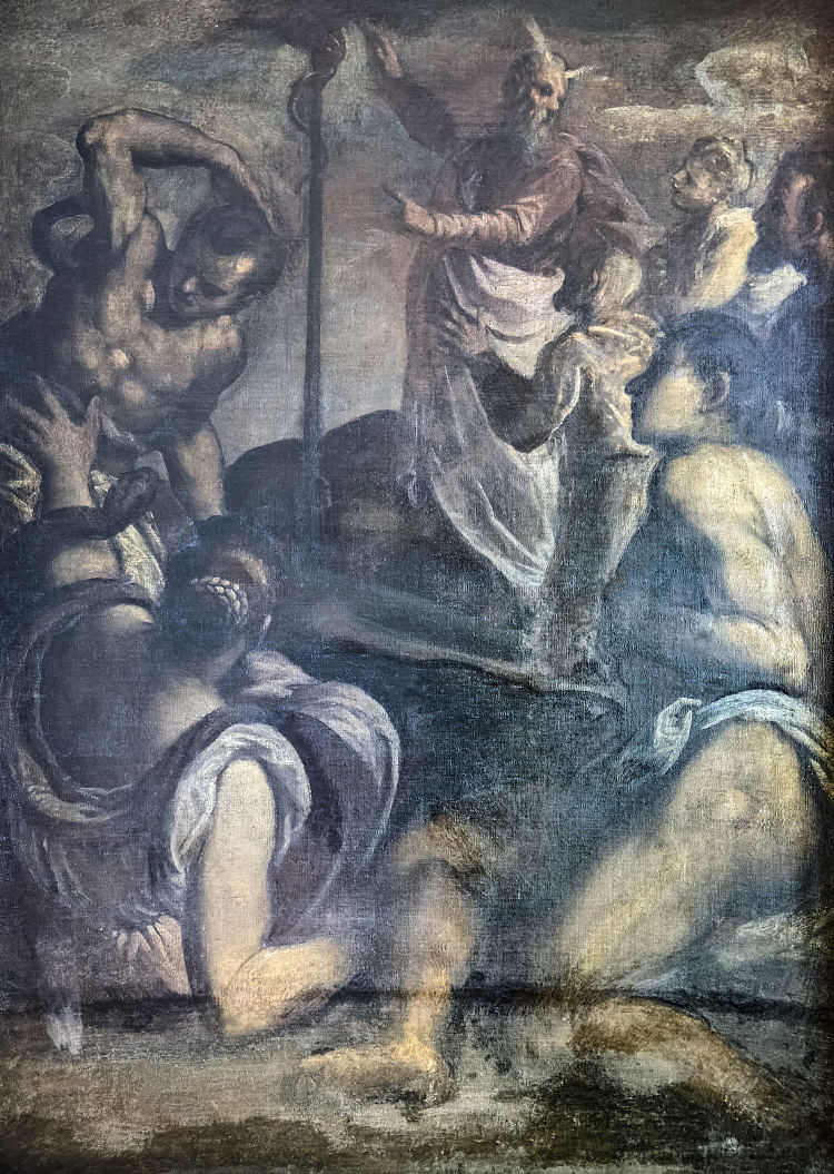 青铜蛇 Bronze Serpent (1575),Palma il Giovane