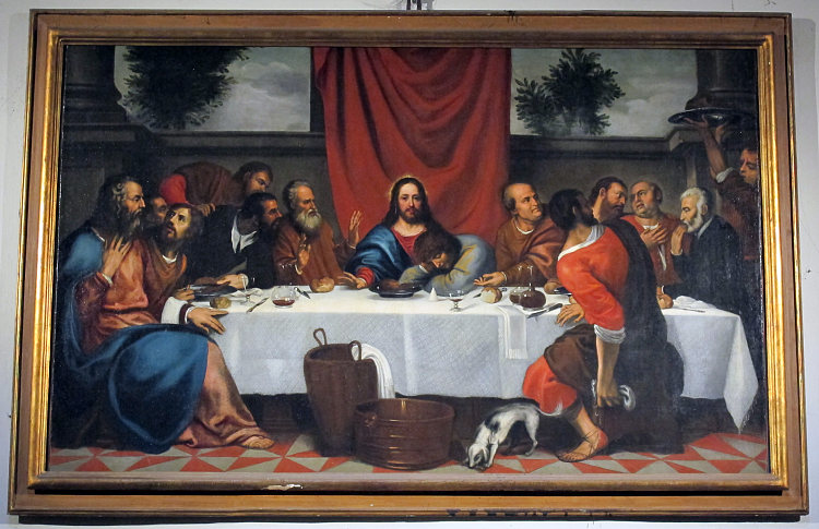 最后的晚餐 Last Supper，Palma il Giovane