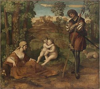 寓言 Allegory (c.1515)，老棕榈
