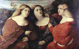 三姐妹 The Three Sisters (c.1520)，老棕榈