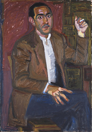 扬尼斯·苏卡拉斯的肖像 Portrait of Ioannis Soukaras (1954)，班乃奥蒂斯·泰特西斯