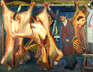 肉店 The butcher shop (c.1956)，班乃奥蒂斯·泰特西斯