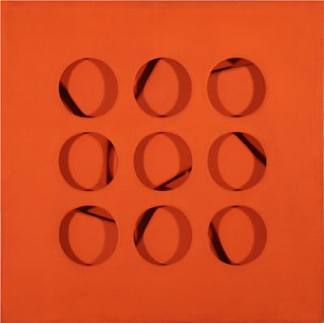 红色曲线界面 Intersuperficie curva rossa (1966)，保罗谢奇