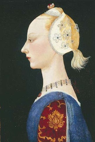 时尚界的年轻女士 A Young Lady of Fashion (1464)，保罗·乌切洛