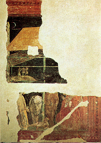 对孩子的崇拜 Adoration of the Child (1435 – 1437)，保罗·乌切洛