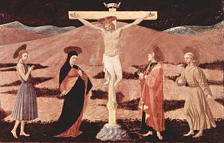 十字架上的基督 Christ on cross (1438)，保罗·乌切洛