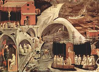 隐士生活的情节 Episodes of the hermit life (1460)，保罗·乌切洛