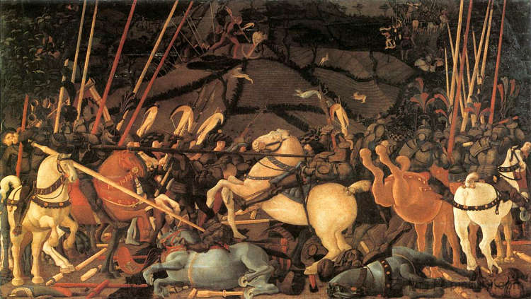 战胜贝纳迪诺·德拉·夏尔达 Victory over Bernardino della Ciarda (1438),保罗·乌切洛