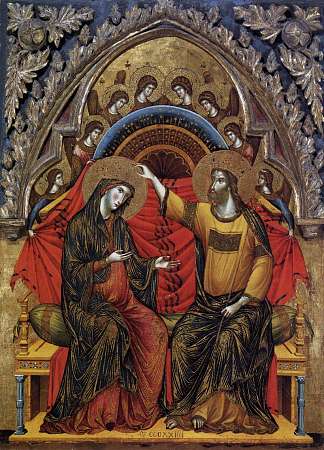 圣母加冕礼 Coronation of the Virgin (1324)，保罗·韦内齐亚诺