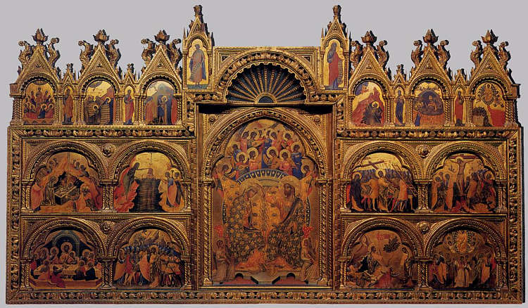 息肉 Polyptych (1350)，保罗·韦内齐亚诺