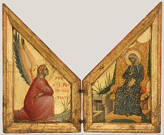 天使报喜 The Annunciation (1350)，保罗·韦内齐亚诺