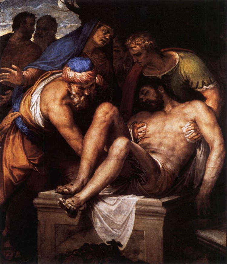 基督的沉积 Deposition of Christ (1548 - 1549),保罗·委罗内塞