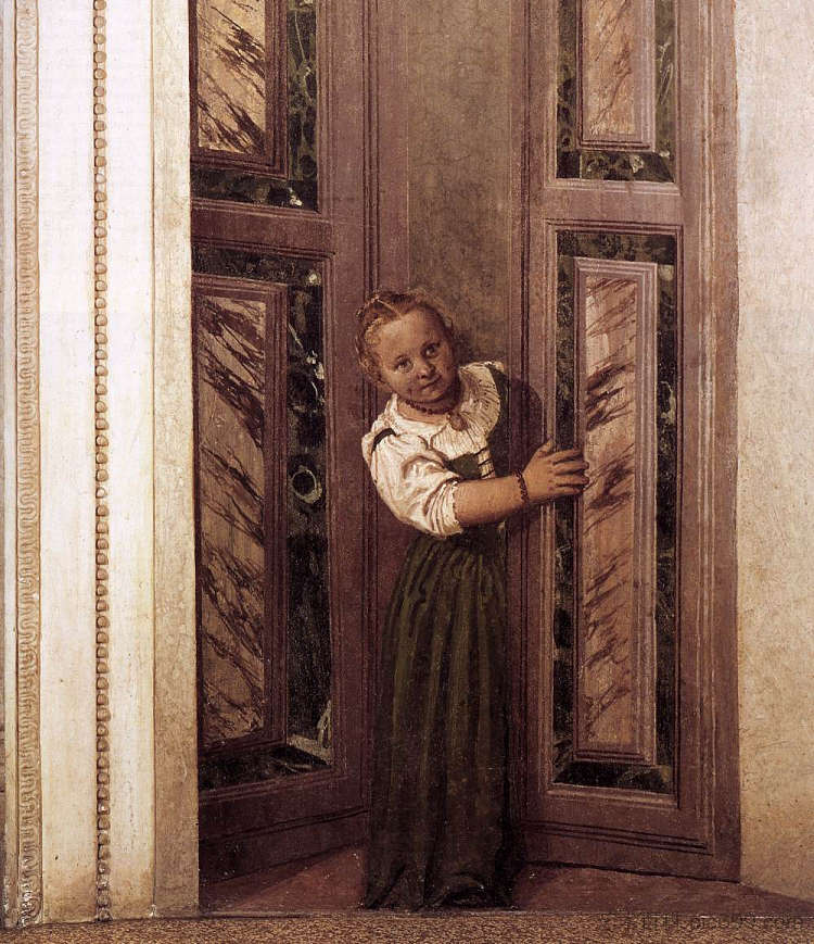 门口的女孩 Girl in the Doorway (1560 - 1561)，保罗·委罗内塞