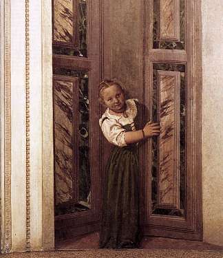 门口的女孩 Girl in the Doorway (1560 – 1561)，保罗·委罗内塞