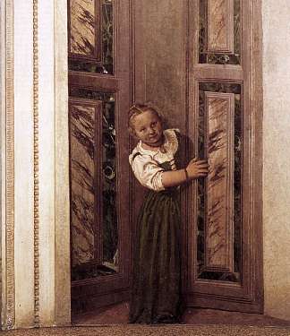 门口的女孩 Girl in the Doorway (1560 – 1561)，保罗·委罗内塞