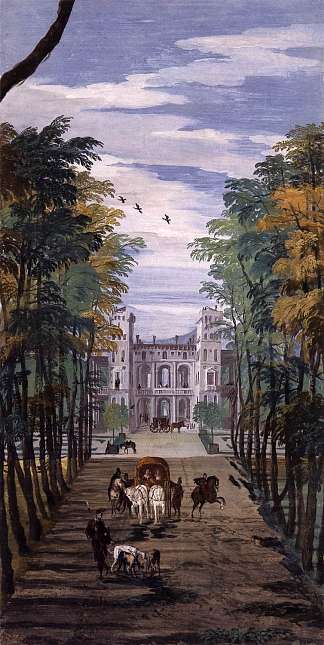 巴巴罗别墅（局部） Villa Barbaro (detail) (1560 – 1561)，保罗·委罗内塞