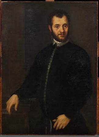 黑衣年轻人的肖像 Portrait of a young man in black (1580)，保罗·委罗内塞