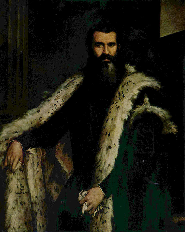 丹尼尔·巴巴罗的肖像 Portrait of Daniele Barbaro (1562 - 1570)，保罗·委罗内塞