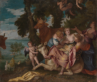 欧罗巴的强奸 The Rape of Europa (c.1570)，保罗·委罗内塞