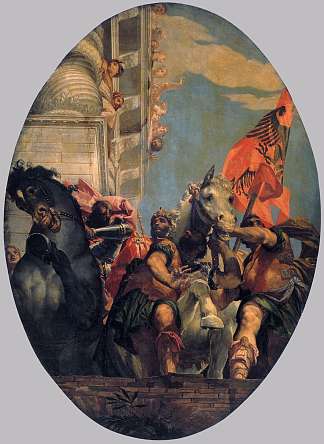 末底改的胜利 The Triumph of Mordecai (1556)，保罗·委罗内塞