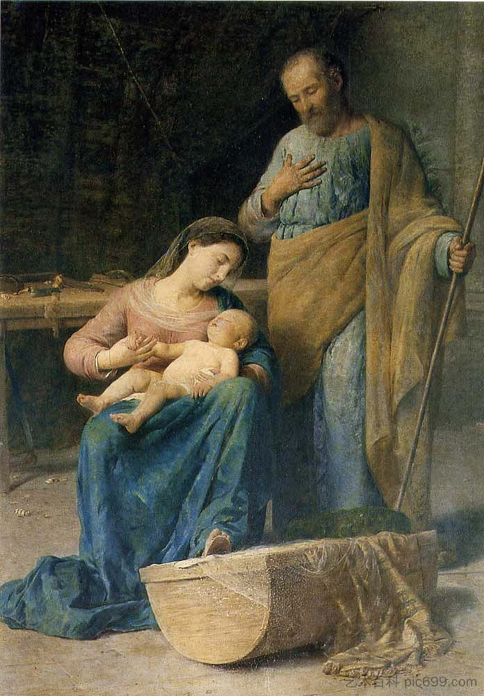 神圣家族 The Holy Family (1905)，帕斯夸莱·塞洛米