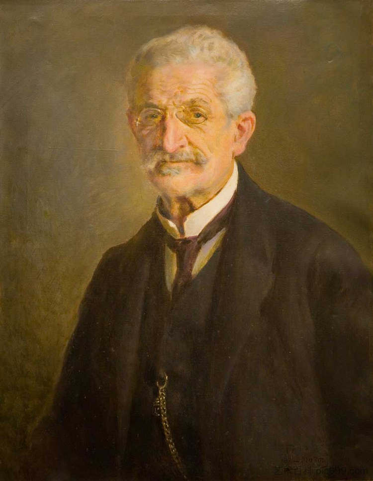 一个男人的肖像 Portrait of a man，帕斯夸莱·塞洛米