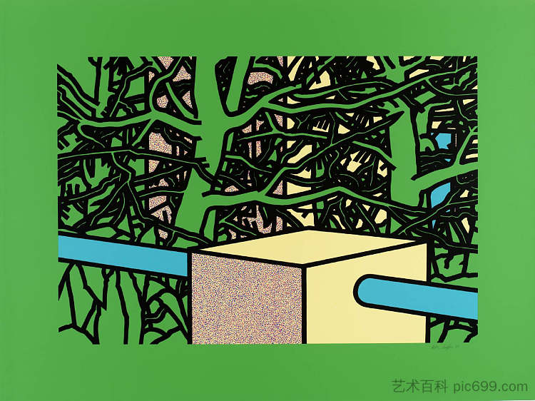 松树花园 Garden with Pines (1975)，帕特里克·考尔菲尔德