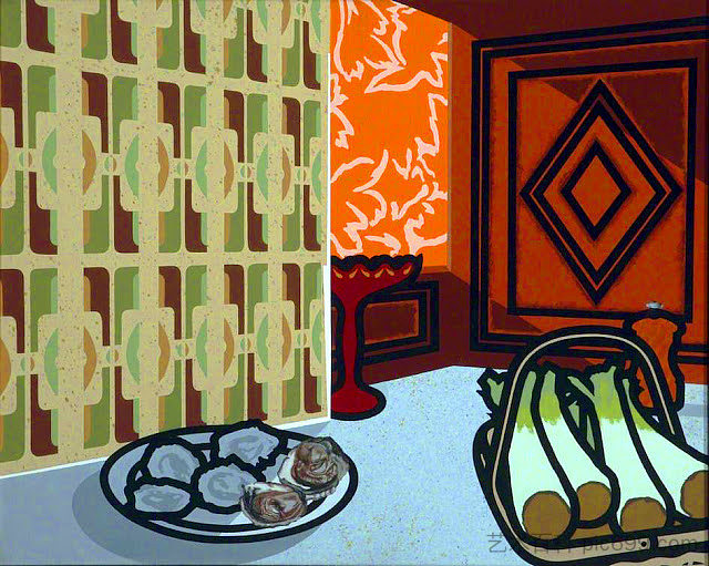 静物：秋季时尚 Still Life: Autumn Fashion (1978)，帕特里克·考尔菲尔德