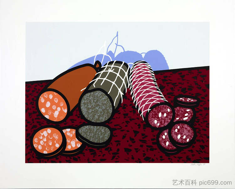 三根香肠 Three Sausages (1978)，帕特里克·考尔菲尔德