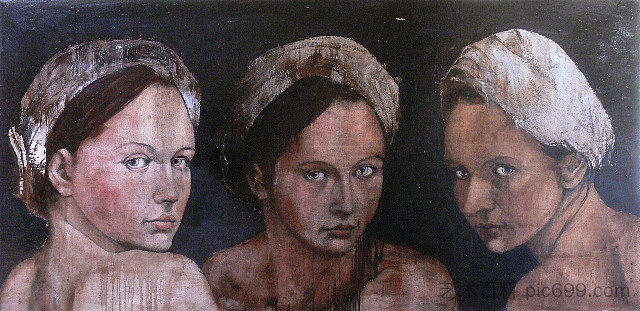 3个带蓝色头带的头 3 Têtes Au Bandeau Bleu (2007),彼得罗波利·帕特里克