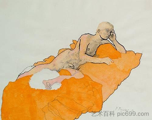 亚历克斯与白色蒲团 Alex with a White Pouf (1966)，帕特里克·普罗克托