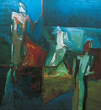 海边人物二 Figures by the Sea II (1962)，帕特里克·普罗克托