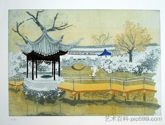 狮子山花园， 苏州 Lion Rocks Garden, Soochow (1980)，帕特里克·普罗克托