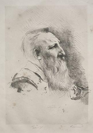 奥古斯特·罗丹 Auguste Rodin (1922)，保罗-阿尔伯特·贝斯纳德