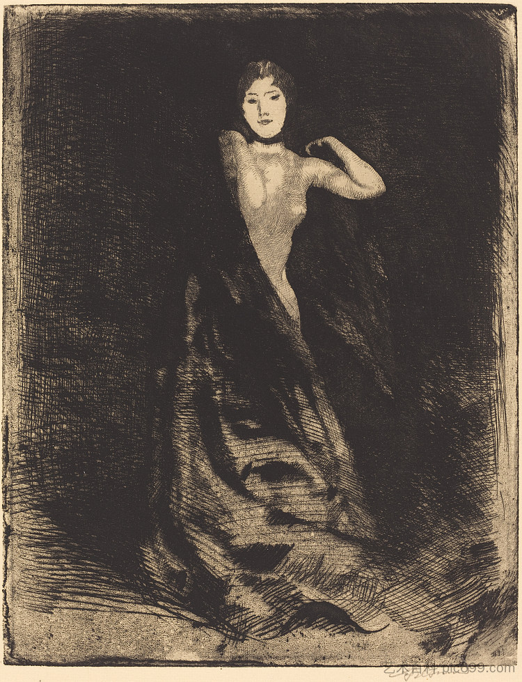 《女人》 La Femme (1886)，保罗-阿尔伯特·贝斯纳德