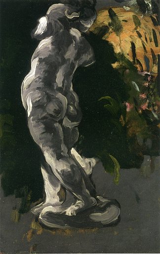 石膏的爱情 Amour in Plaster (c.1867)，保罗·塞尚