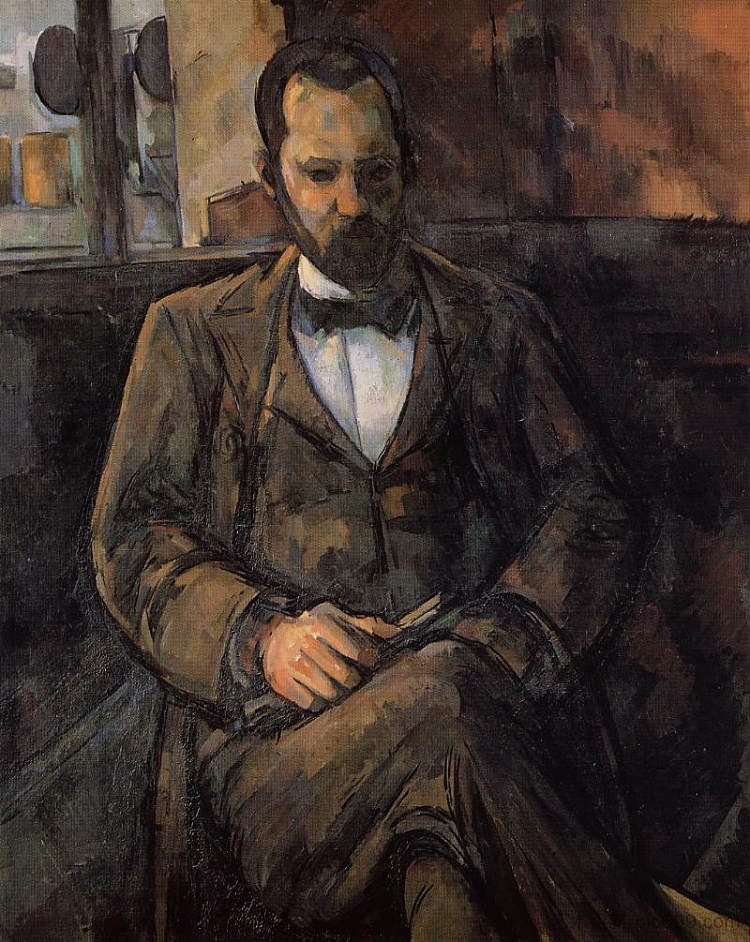 安布罗斯·沃拉德的肖像 Portrait of Ambroise Vollard (1899),保罗·塞尚