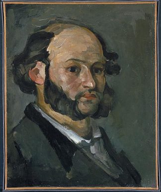 古斯塔夫·博耶的肖像 Portrait of Gustave Boyer (c.1871)，保罗·塞尚