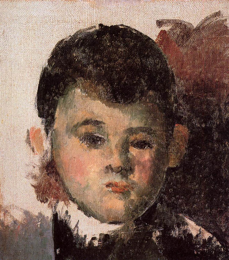 艺术家儿子的肖像 Portrait of the Artist's Son (1878)，保罗·塞尚