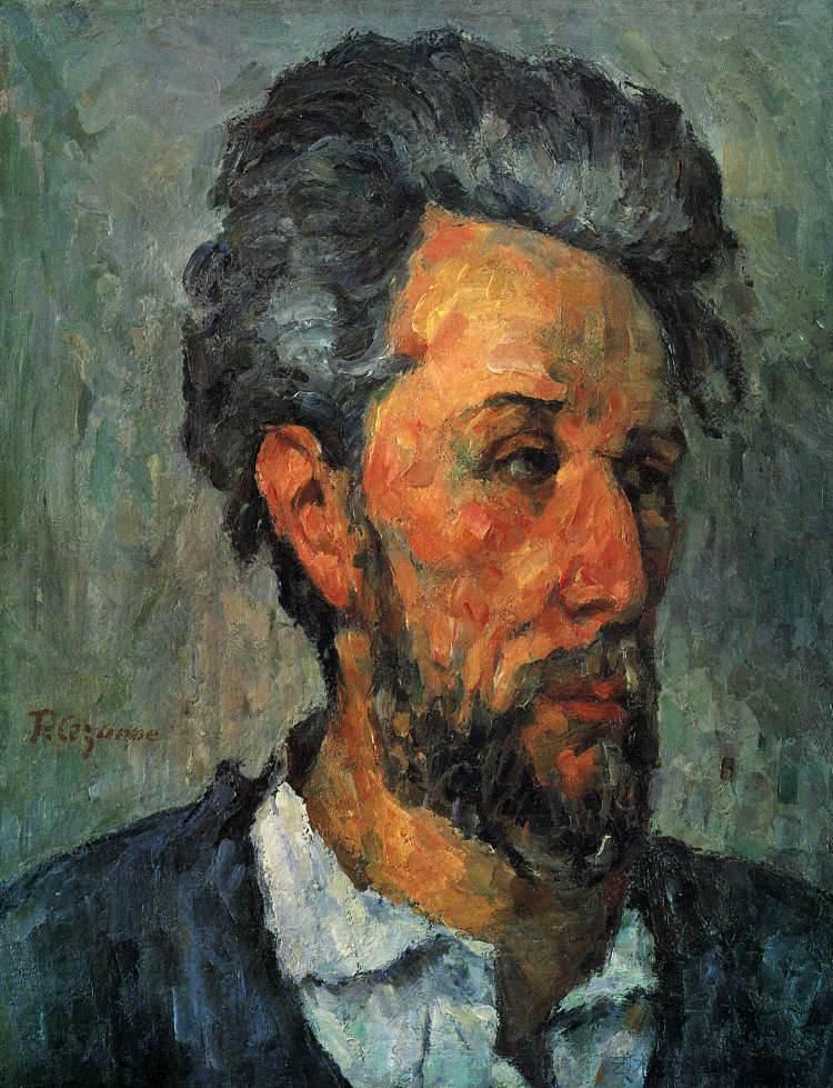 维克多·乔凯的肖像 Portrait of Victor Chocquet (1877),保罗·塞尚
