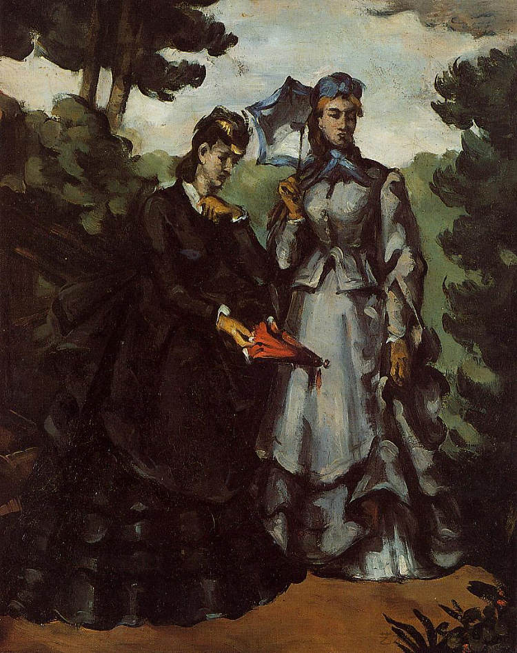 散步 Promenade (1871),保罗·塞尚