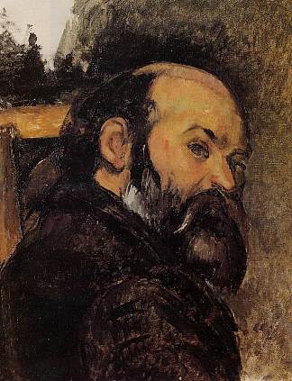 自画像 Self-Portrait (1885)，保罗·塞尚