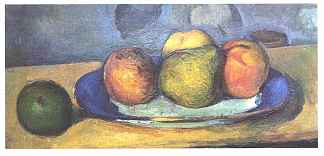 静物画 Still life (1887)，保罗·塞尚