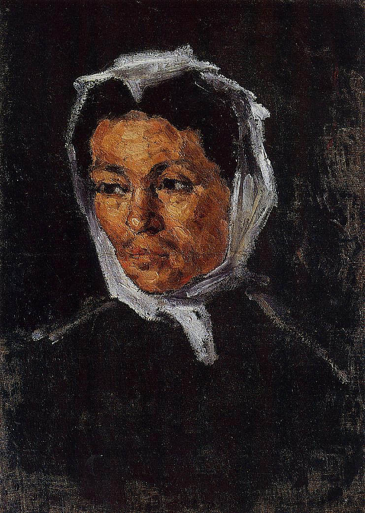 艺术家的母亲 The Artist's Mother (1867)，保罗·塞尚