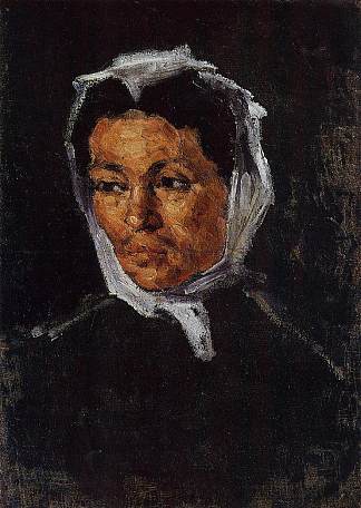 艺术家的母亲 The Artist’s Mother (1867)，保罗·塞尚