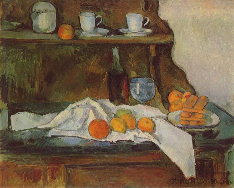 自助餐 The Buffet (1877),保罗·塞尚