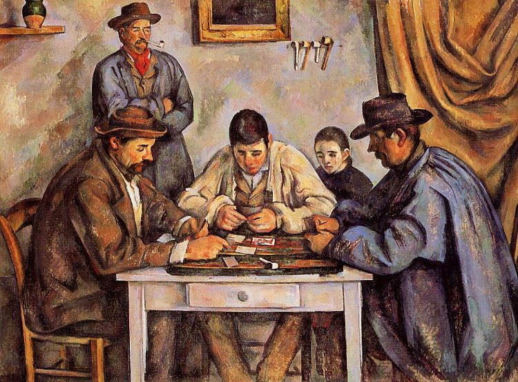 纸牌玩家 The Card Players (1890 - 1892),保罗·塞尚