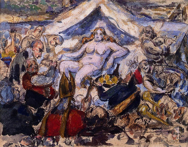 永恒的女人 The Eternal Woman (c.1877),保罗·塞尚